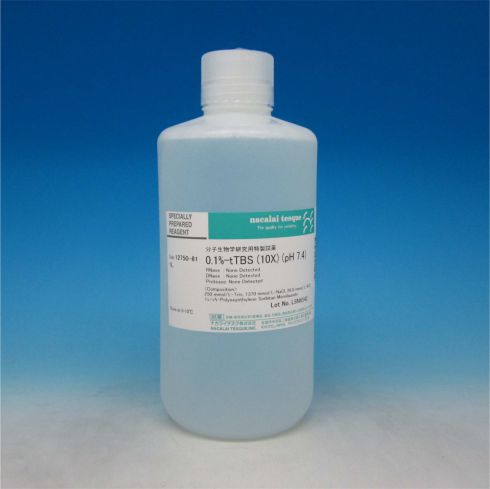 Tris Buffered Saline with 0.1%-Detergent(10x)(pH 7.4) 〔t-TBS;TBST〕